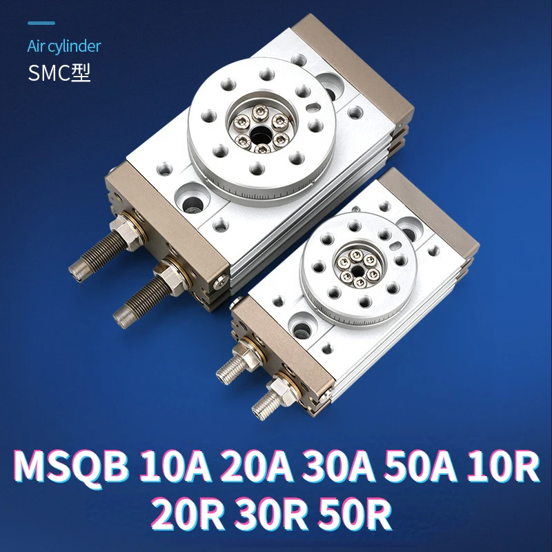 SMC Type Pneumatic Rotary cylinder 0-180 degree rotary cylinder MSQB 1A 2A 3A 7A 10A 20A 30A 50A 10R 20R 30R 50R L2 L3