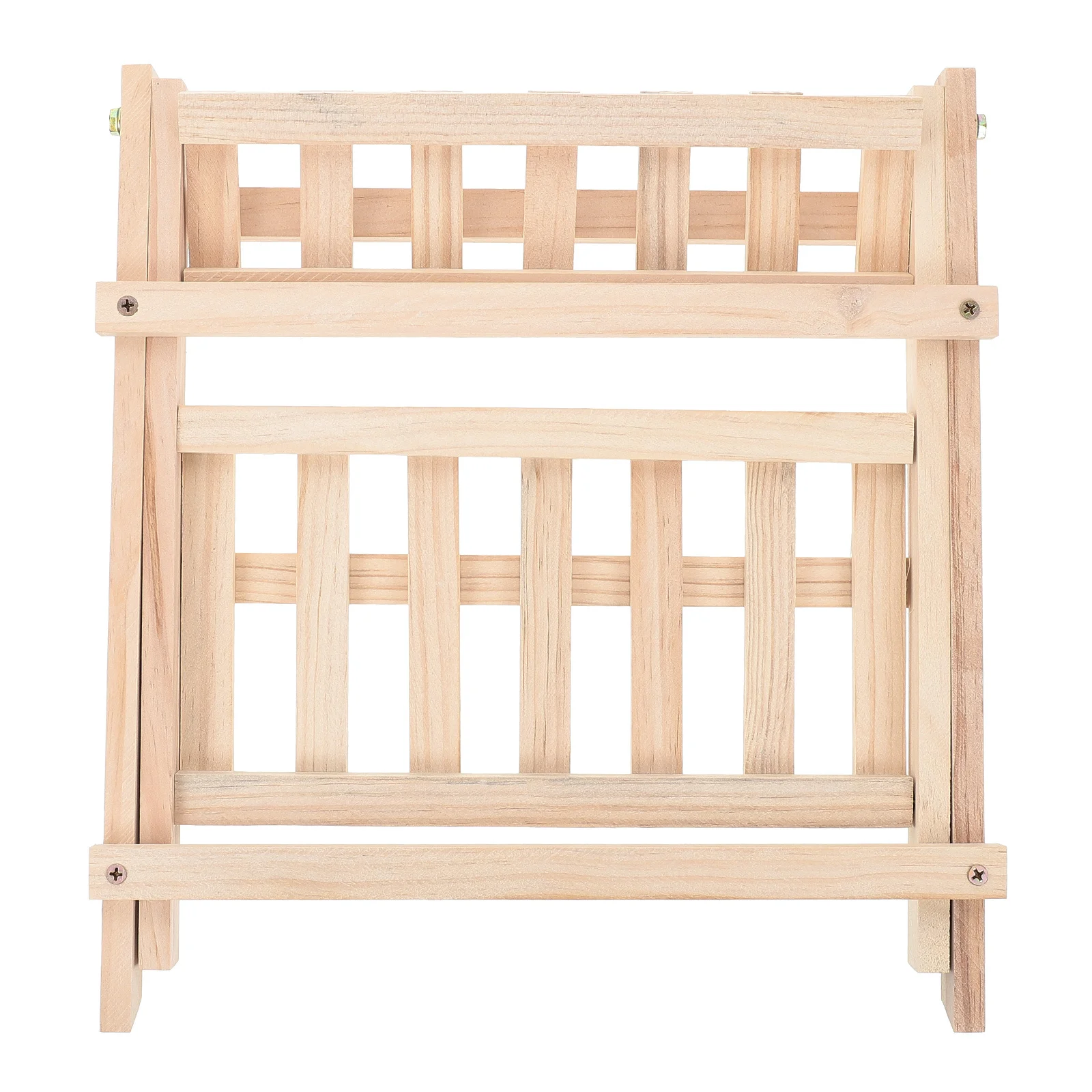 2-Tier Wooden Shelf For Bedroom Countertop Organizer Sundries Household Storage Holder Desktop Storage Rack Table Wood Rack