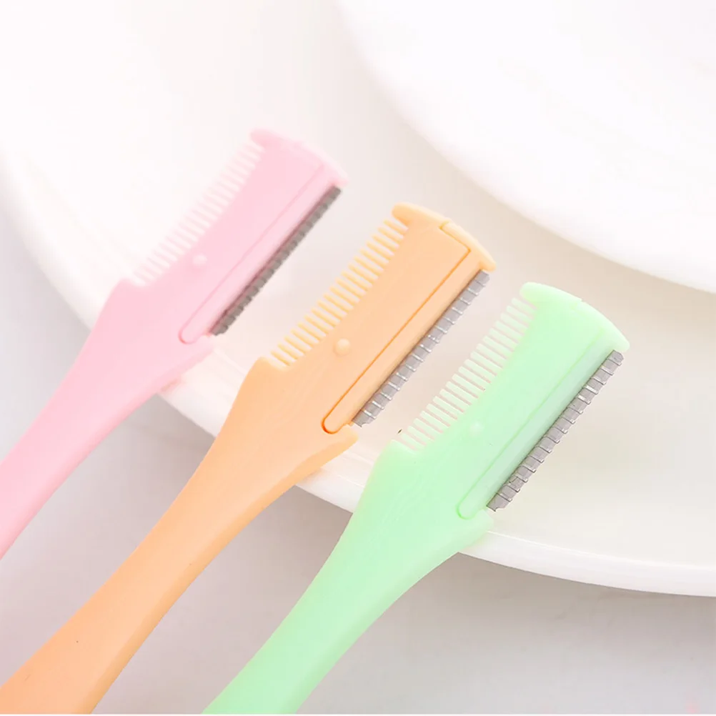 Rasoir de sourcils, Kit de modelage de rasoir, miroir, outil d'épilation Compact, qualité en acier inoxydable, usage personnel professionnel