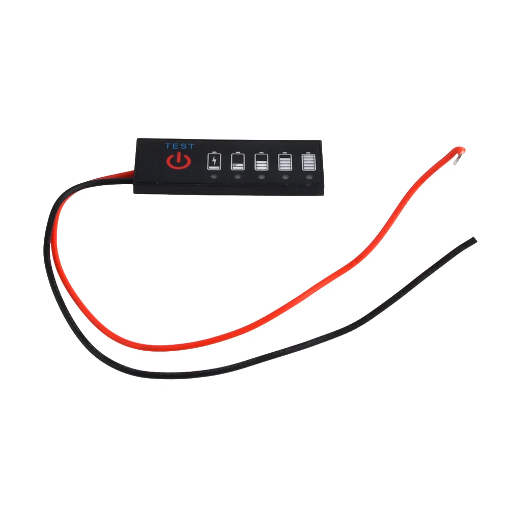 Battery Level Indicator 18650 Lipo Lithium Capacity Tester Meter 1S 2S 3S 4S 5S 6S 3.7V-29.4V Module Lithium Battery Percentage