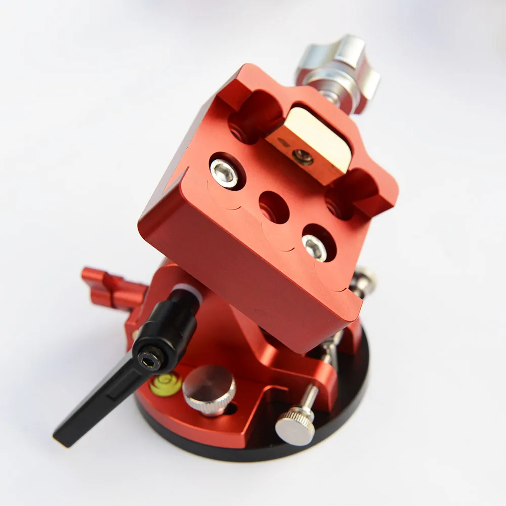 15kg Latitude Adjustment Base for Equatorial Mount Star Tracker Precision CNC Aluminum Alloy