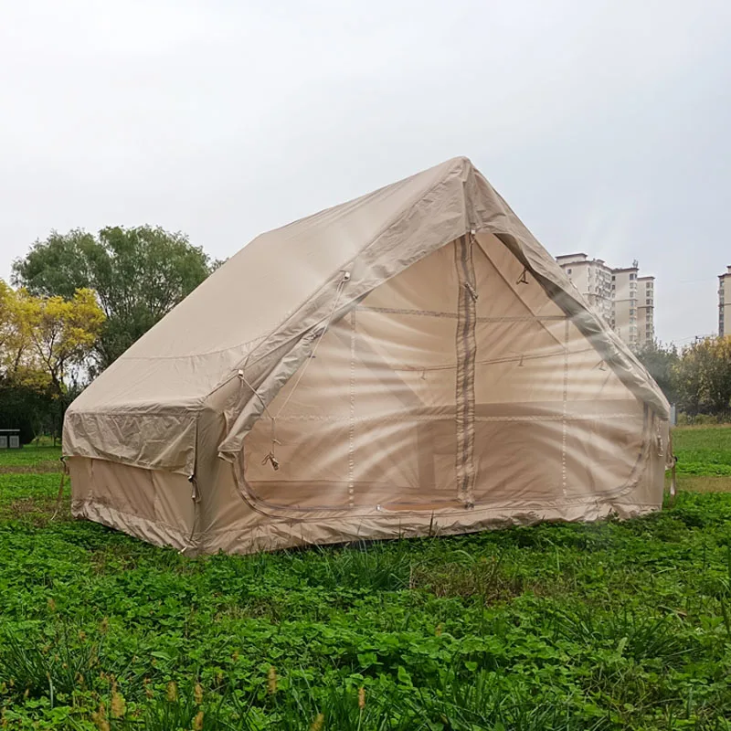 

Wholesale Outdoor Multi-Person Cabin Inflatable Tent Portable Oxford Fabric Rainproof for Camping and Tourist Adventures