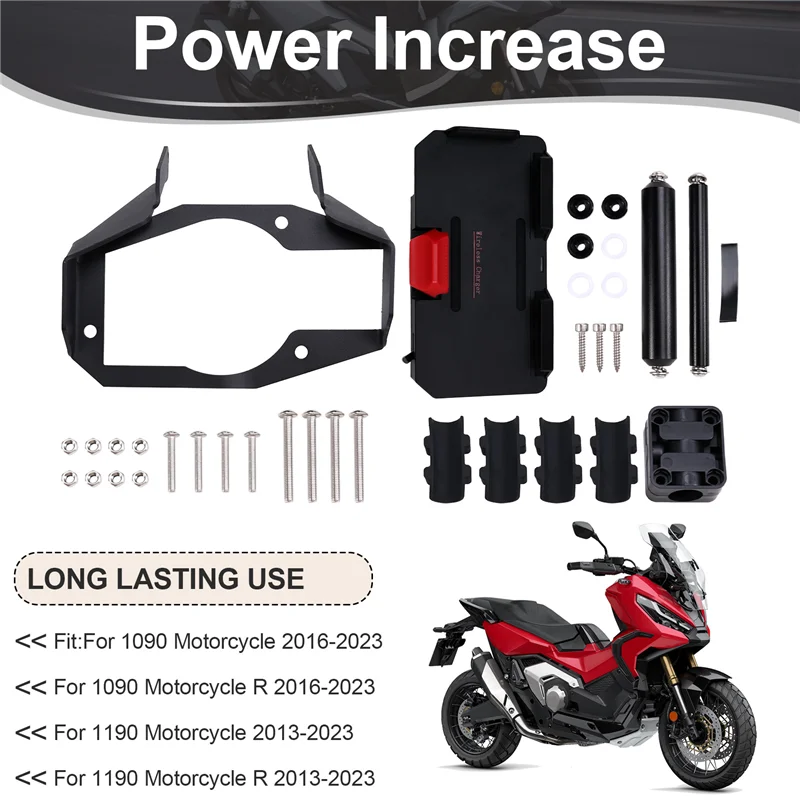 

Motorcycle Wireless Charger Holder With GPS Navigation Bracket Mount 12MM For 1090 ADV 1190 ADV Accessories