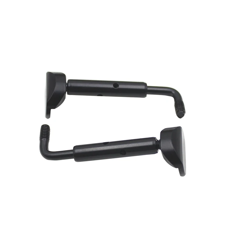 【CYBER MONDAY】1Pair of 4/4, 3/4 Size Violin Chinrest Chin Rest Clamp Screw Black Color Detachable