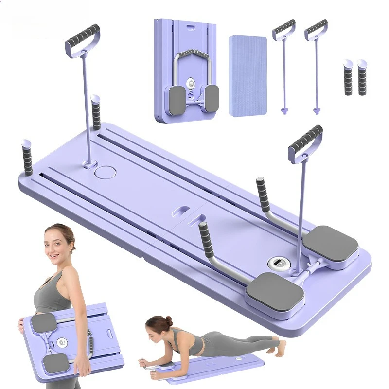 

Plate Support Curl Automatic Rebound Abdominal Board, Multifunctional Yoga Pilates Board