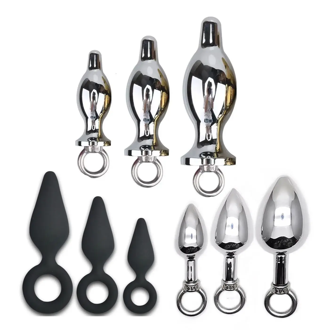 Ring Anal Plug Butt Anal Anal Sex toys 3 Sizes  for choice Drop shipping