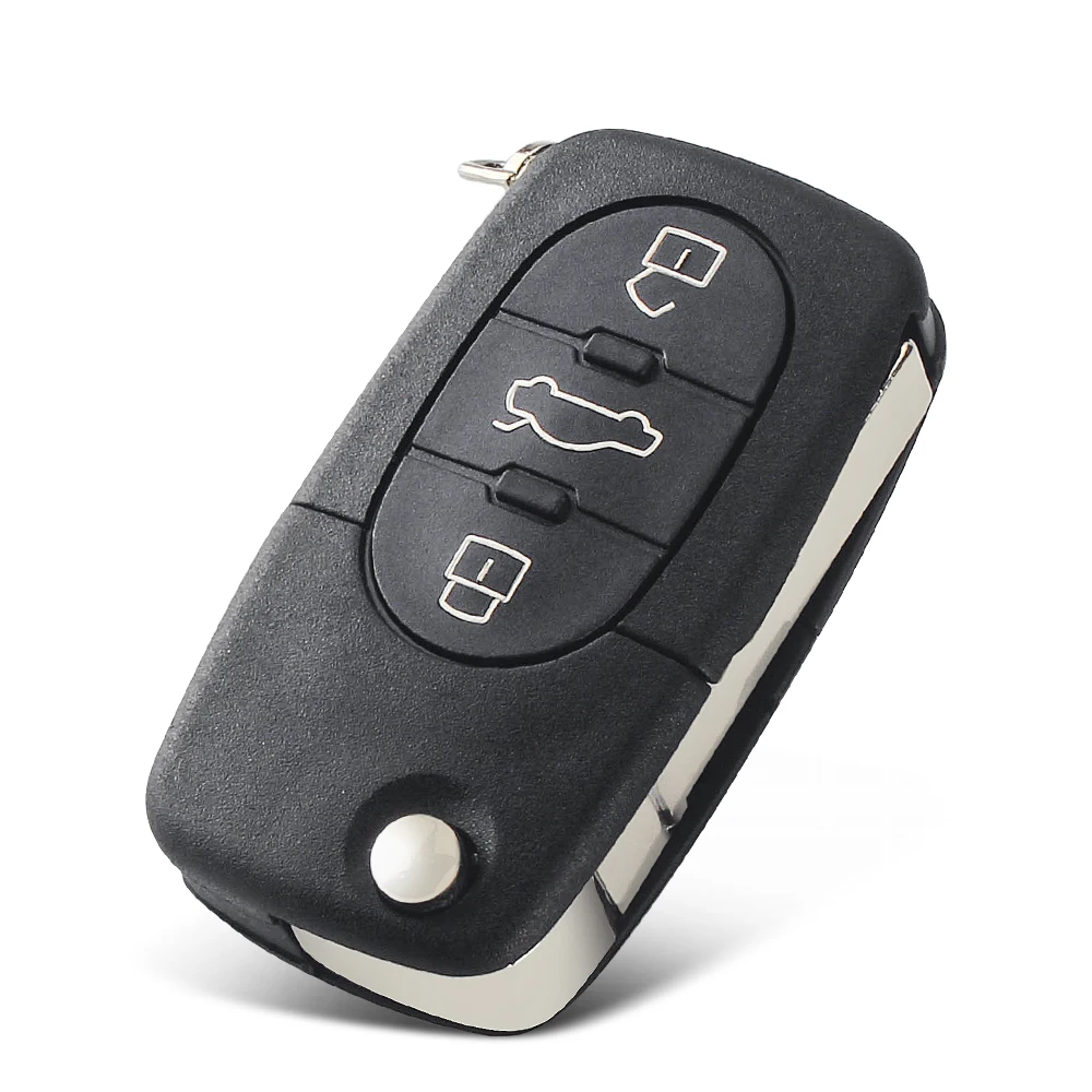 KEYYOU Remote Car Key 433Mhz ID48 Chip For AUDI 4D0837231A 4D0 837 231 A A3 A4 A6 A8 Old Models 1999 2000 2001 2002 3 Buttons