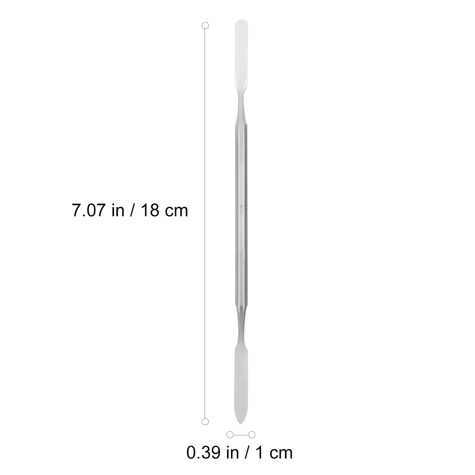 2 قطعة الفولاذ المقاوم للصدأ الأسنان خلط ملعقة دائم مريح الجص خلط أداة الأسنان مكتب مختبر استخدام ملعقة الجص