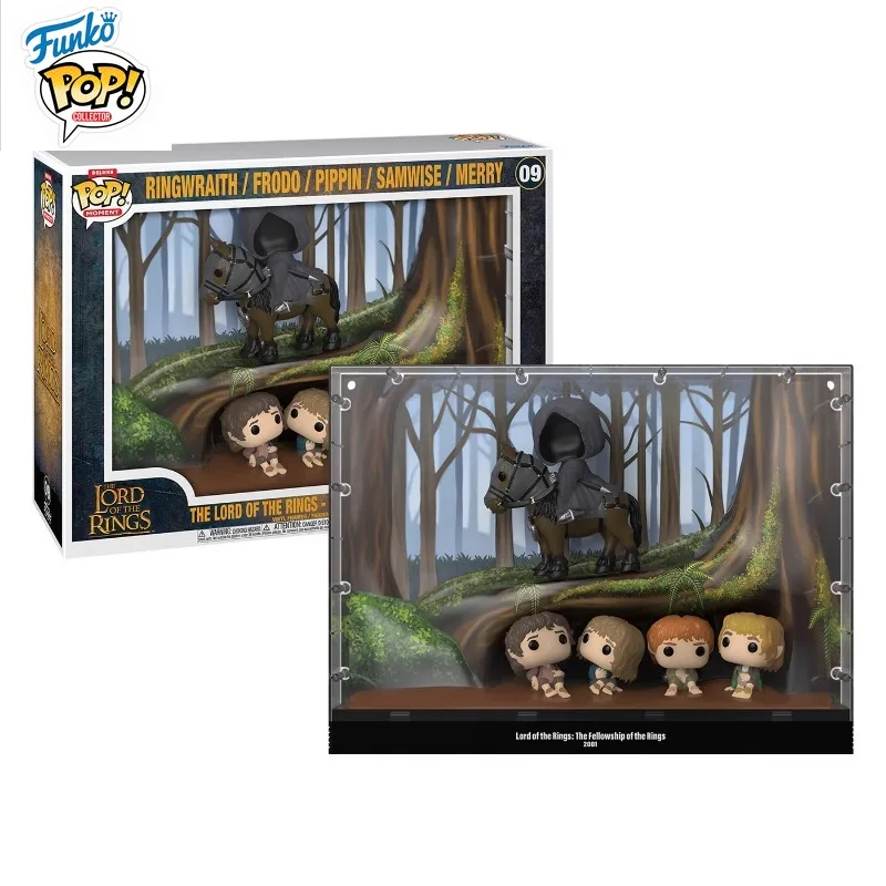 

In Stock FUNKO POP Original Co-branded Lord of The Rings Frodo Pipin Sam Merrik's Figure Model Collection Holiday Gifts