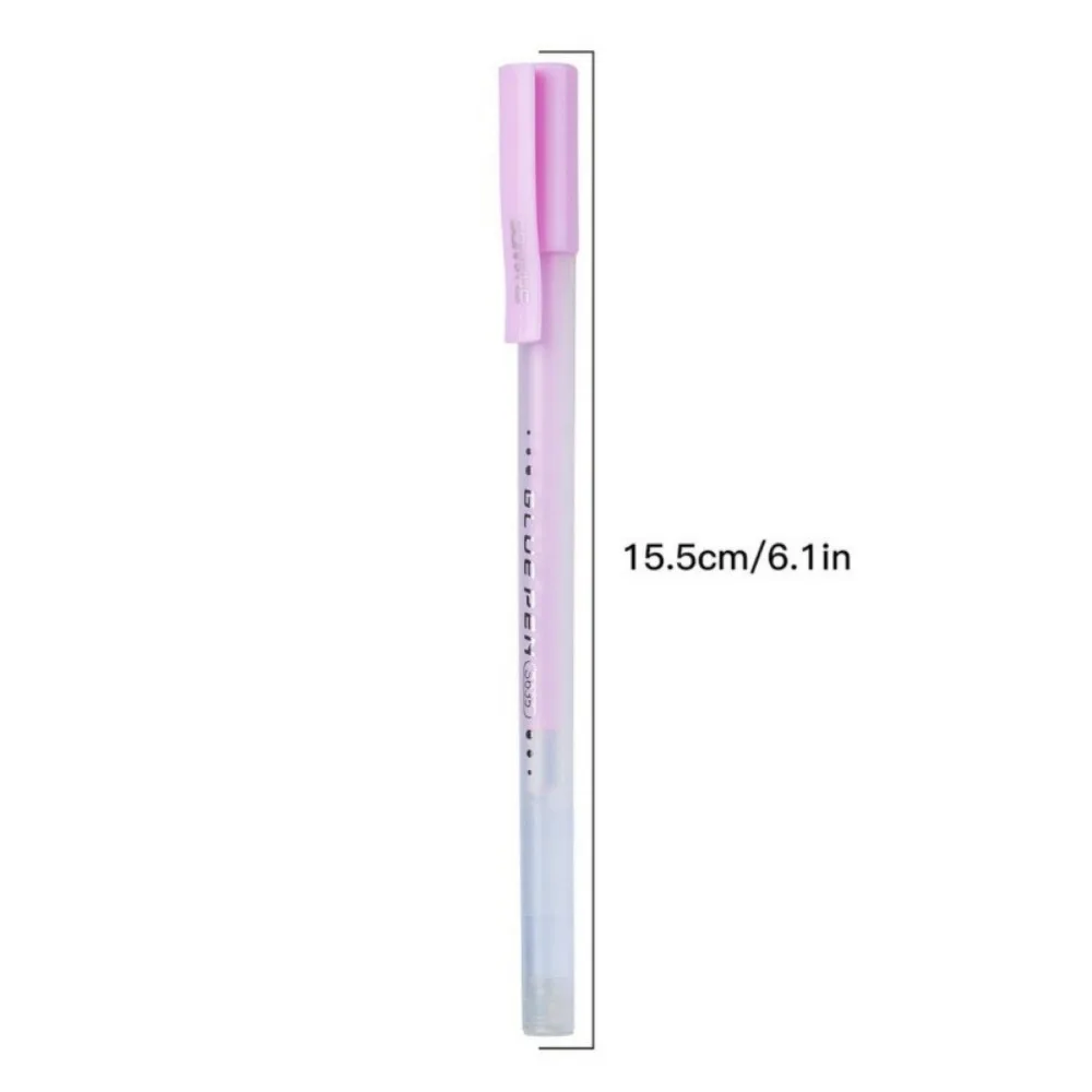 Pena Lem Kemasan Kartu Hisap Warna Macaron Lem Titik Buatan Tangan DIY Lem Cepat Kering Portabel Alat Tulis Sekolah & Kantor