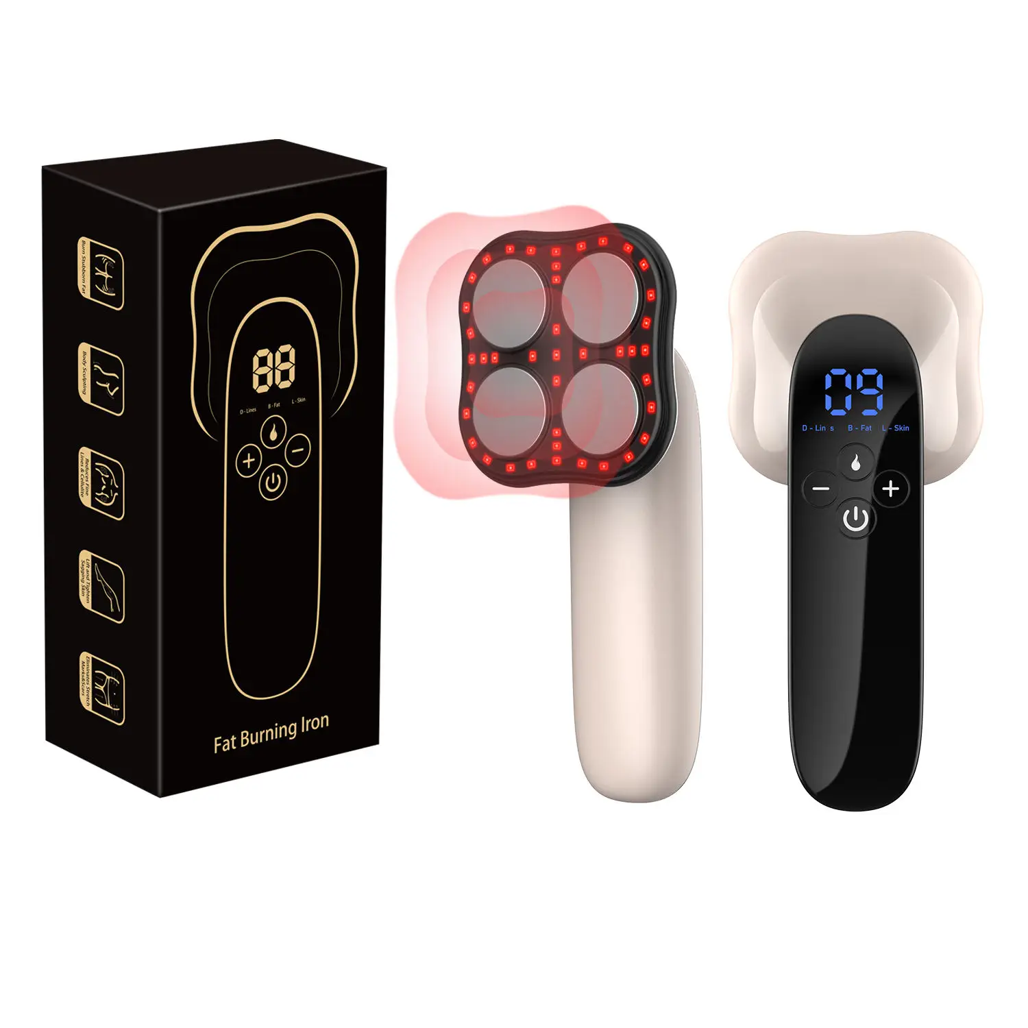 

Body Electric Handheld Massager For Belly Waist Butt Arms Leg Beauty Equipment