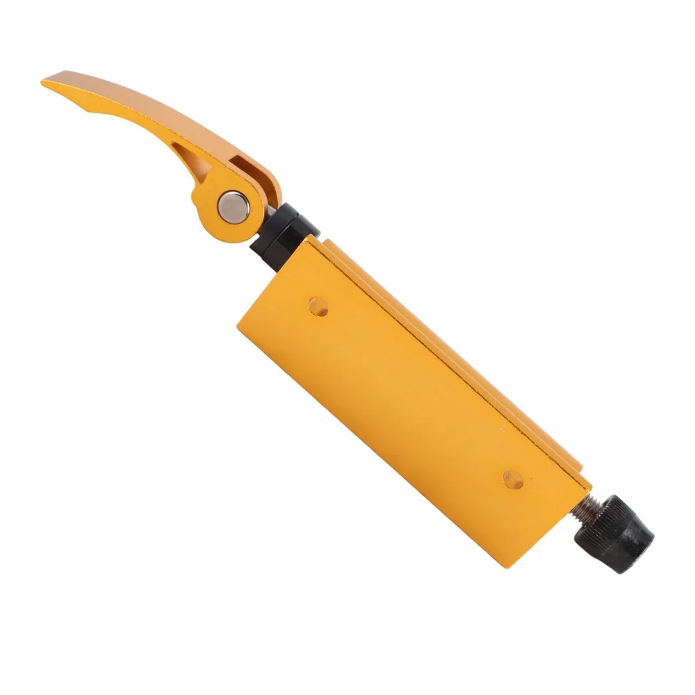 

Aluminum Alloy Bike Fork Mount Yellow&Sliver&Black Easy to install Front Fork Fixed Clip Bicycle Front Fork Fixed Clip