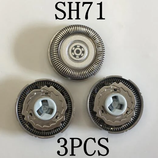 

3PCS SH71 Replacement head sh70 Razor blade Heads for philips shaver Series5000 Series7000 S7910 S7950 S8050S9931 S9932 S5000