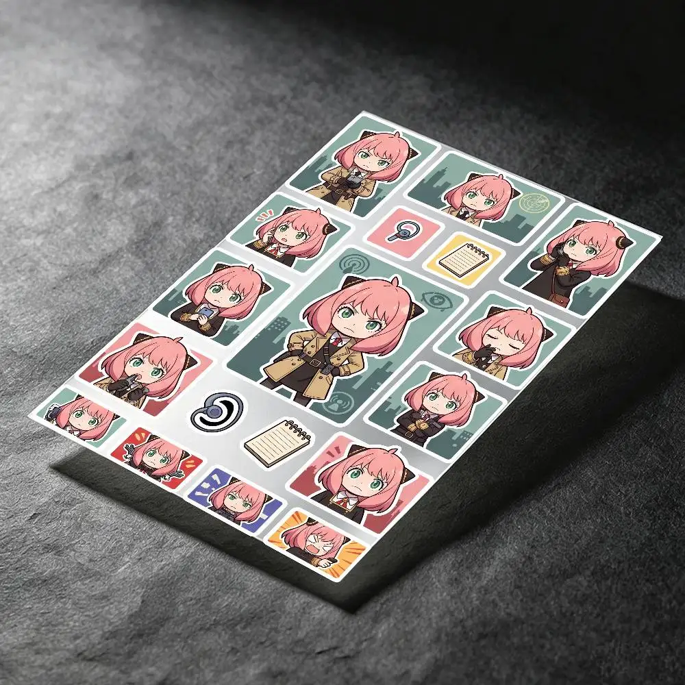 Anya Forger Stickers Auto Body Bumper Windows Motorcycle Laptop Walls Vinyl Decal Car Tuning Accessories