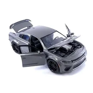 Dodge Charger SRT Hellcat Simulation car ofnModel Alloy Toy Car Muscle car offers