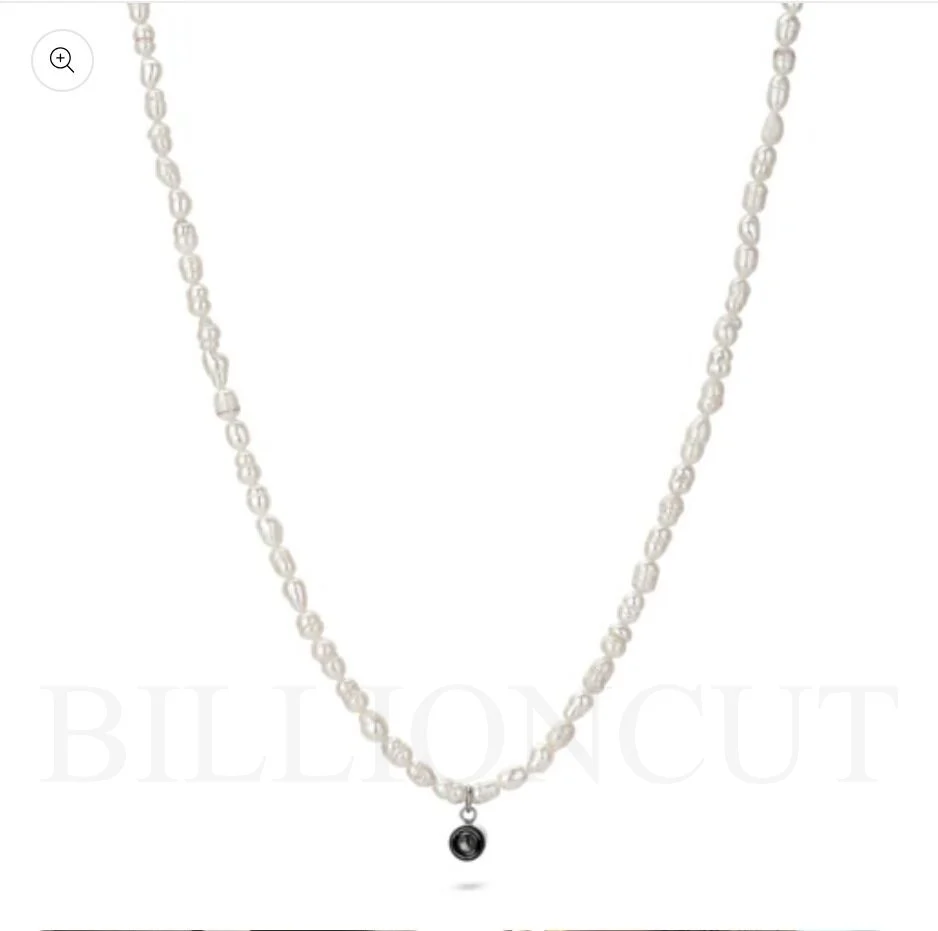 

2025 New Pearl Custom Projection Necklace Custom Photo for LOVER Family Special Gifts Unique and Exquisite Jewelry Necklace