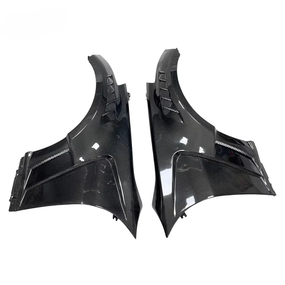Applicable to  350Z Z33 Car Mudguard Modification Carbon Fiber Front Fender Vent-style Body Kit