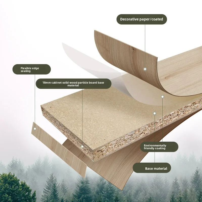 خزانة المطبخ الحديثة البسيطة خزانة حجر الكوارتز يمكن تخصيصها خزانة لوحة حجم اللون #3