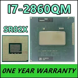 i7-2860QM i7 2860QM SR02X 2.5 GHz Quad-Core Eight-Thread CPU Processor 8M 45W Socket G2 / rPGA988B