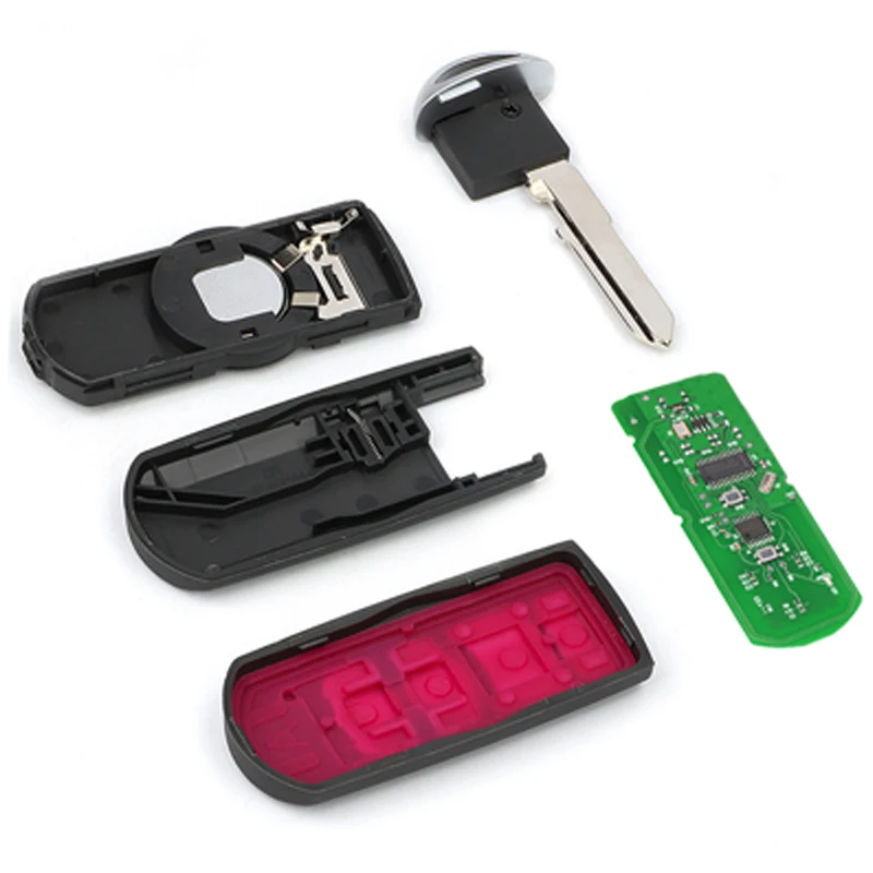 KEYECU 433.92MHz 63 ชิป P/N: EJY2-67-5RY รุ่น: SKE11B-04 สมาร์ทรีโมท Key Fob สําหรับ Mazda CX-9 CX-7 MX-5 MIATA 2010-2015