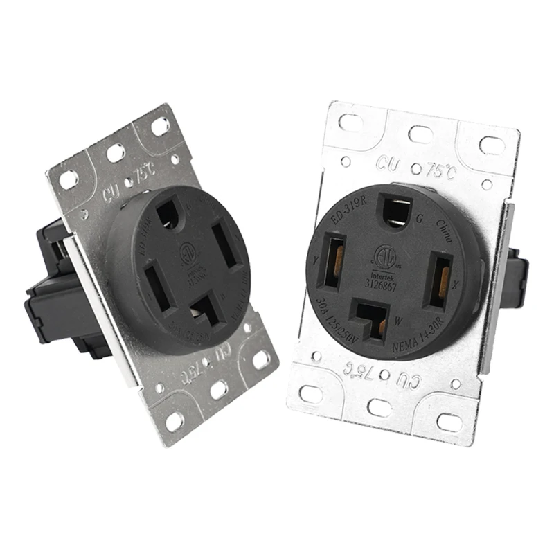 Nema L14-30R 250V 30A вилка подключения 4 полюсная промышленная блокированная розетка, Встроенный кабель, разъем питания, съемный штекер