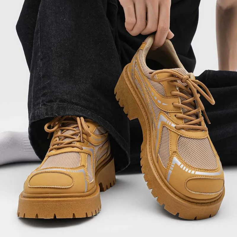 

Fashion and Comfortable Outsole Wear-resistant Footwear 2026 Summer New MenCasual Shoes Thick Breathable Anti Slip Man Sneakers