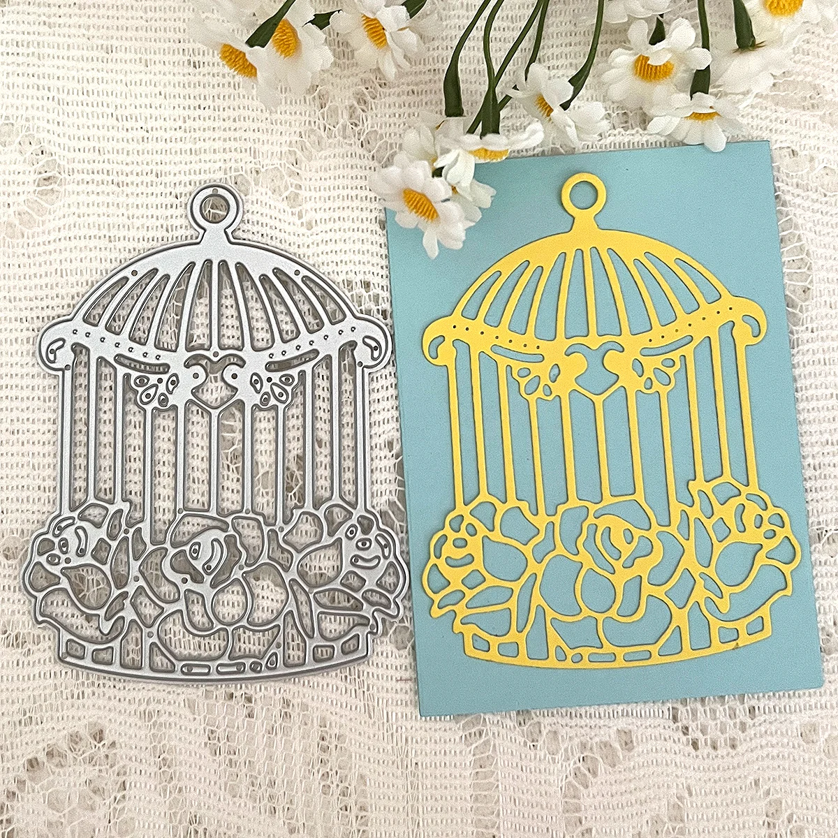 Cartoon Bee Butterfly Birdcage Pineapple Metal Cutting Dies Stencils For DIY Scrapbooking Decorative Embossing Handcraft