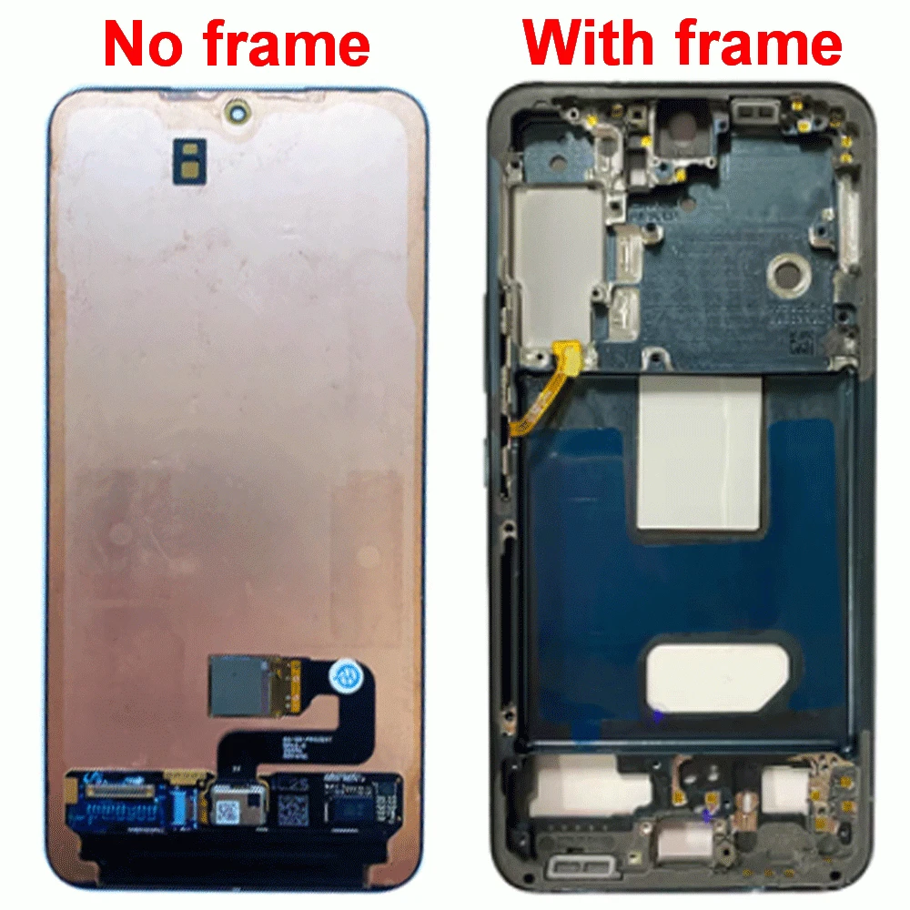 With defects LCD For Samsung Galaxy  S22 S901B S901U S901E/DS S901W LCD Display Touch Screen Digitizer Assembly Replacement