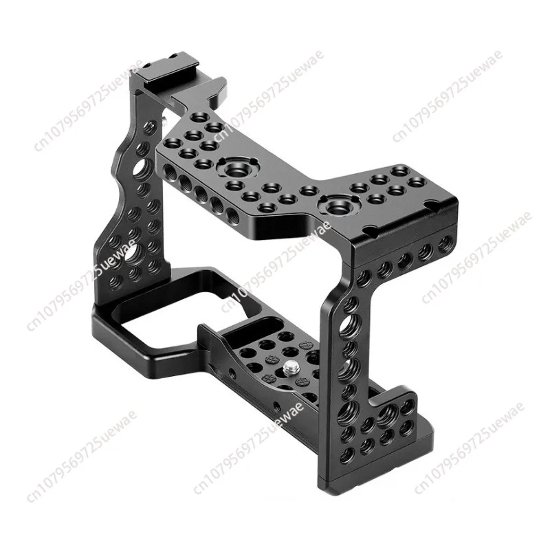 for Camera Cage for Sony A7R4 A7M4 A74 Camera Rabbit Cage with Cold Shoe Mount and 1/4 Inch and 3/8 Inch Screw Holes