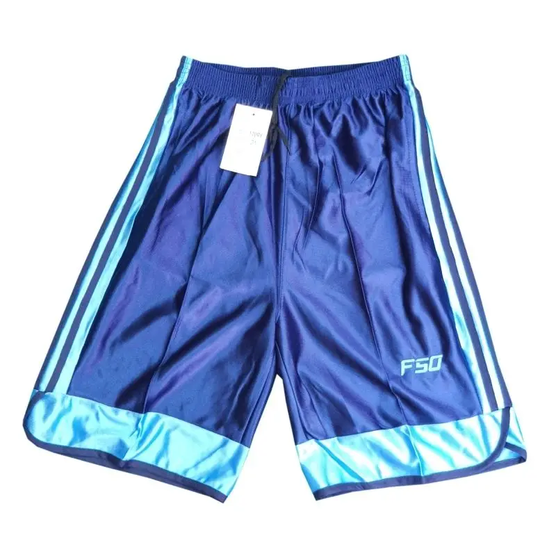 Embroidery Glossy Pockets Men\'s Shorts Outdoor Fitness Male Plus Size Casual Sports Basketball Bottoms