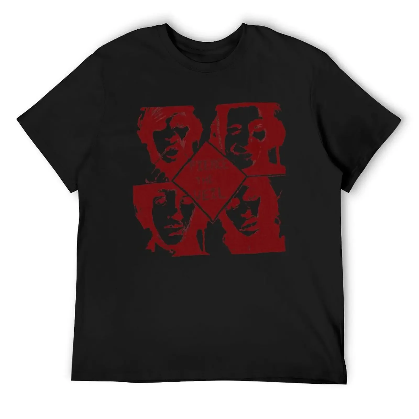 

PTV emo T-Shirt customs luxury clothing labubu anime vintage men clothing