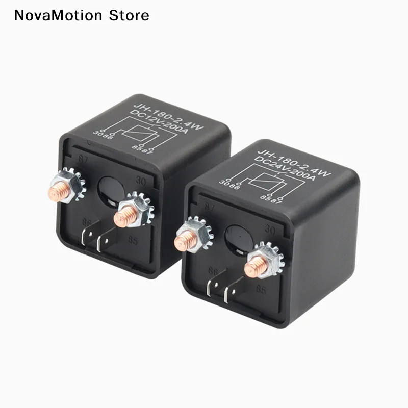 [NM]DC 12V 24V 100A 120A 200A WM686 Relay 4 Pin Normal Open Car Starter Relay For Battery ON/OFF Split Charge Relay Switch[NM]