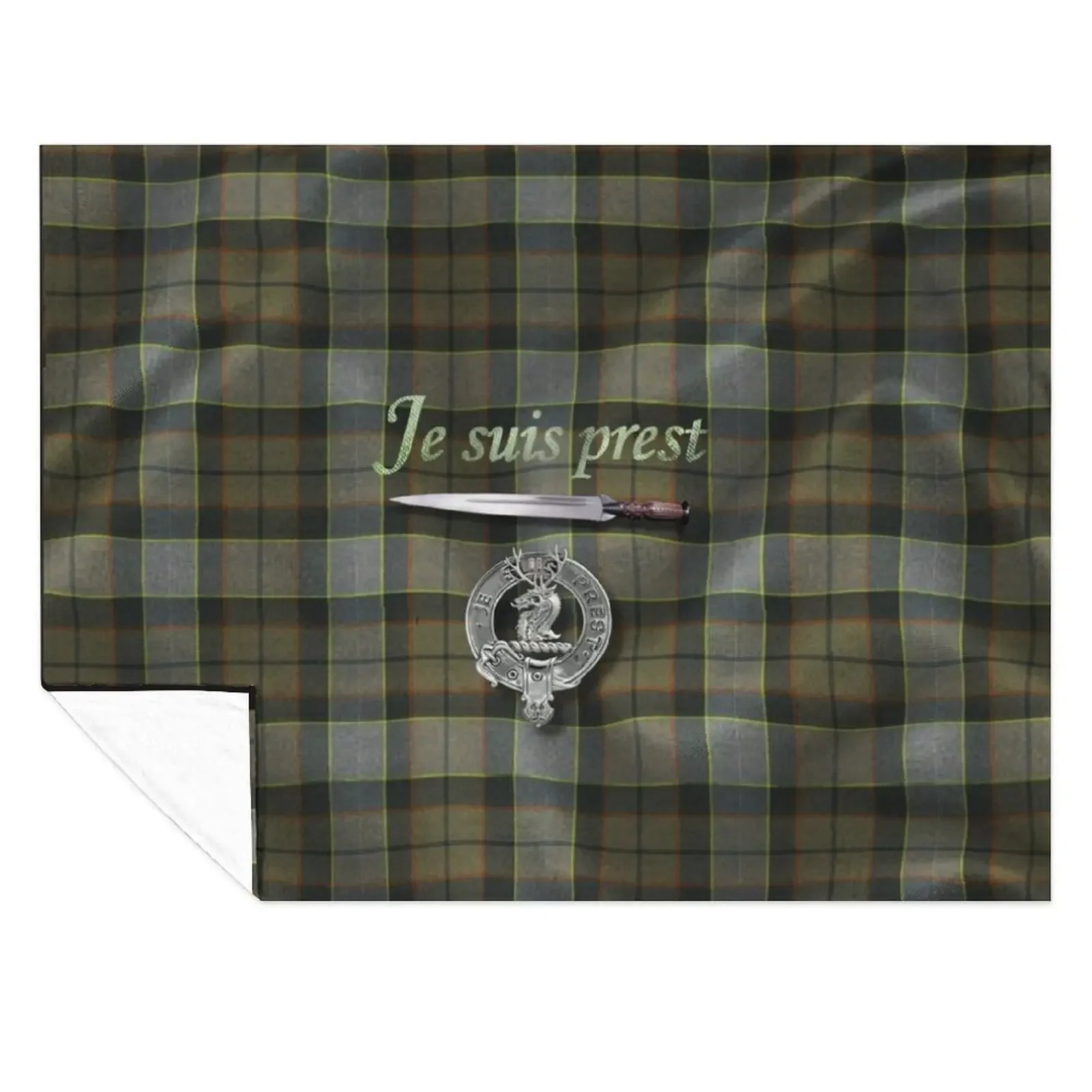 

Je suis prest, Outlander Throw Blanket For Baby Soft Beds Soft Picnic Blankets