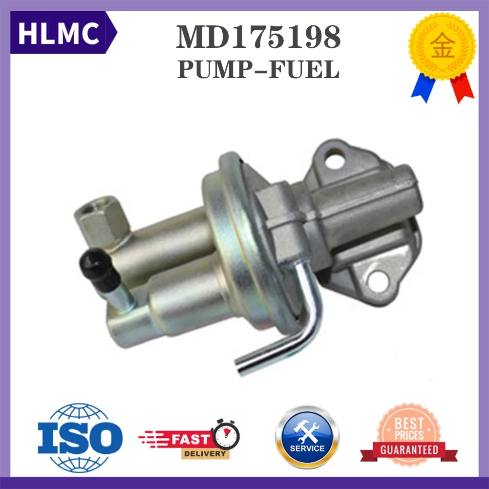 

Топливный ручной насос Топливный насос MD 175198 Совместим с двигателем 4G63 4G64, вилочным погрузчиком GP18K FP003.