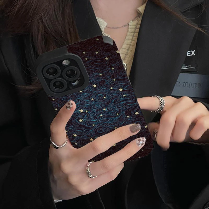 Stars in The Night Sky Phone Cases for IPhone 11 Case 14 Pro Max 15 Pro Max IPhone Case for IPhone 13 image 6