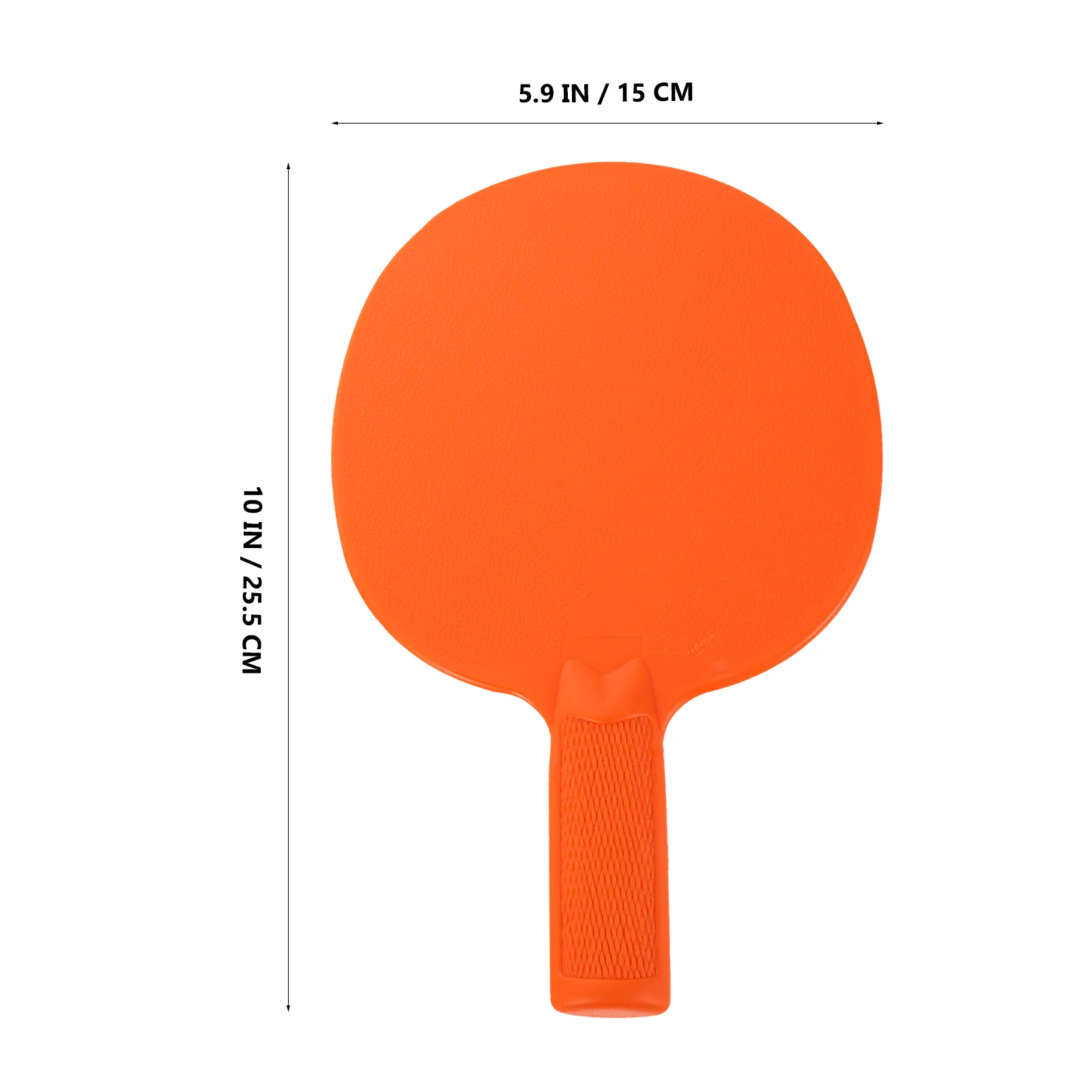 2pcs Children'S Table Tennis Paddle Lightweight Plastic Racket For Beginners Indoor Outdoor Practice Unbreakable Weatherproof