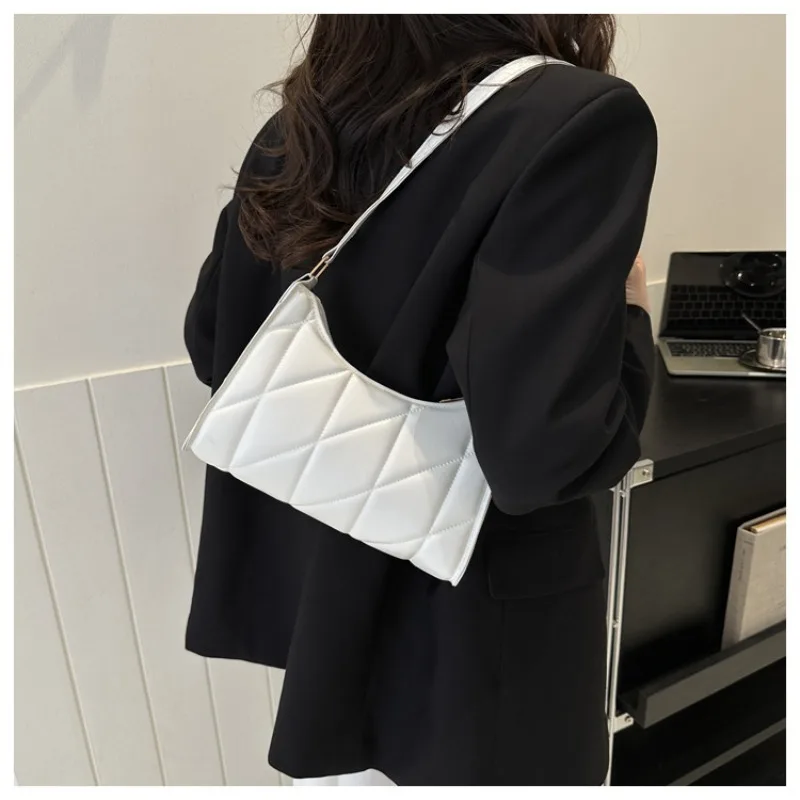 

Женская повседневная сумка Hundred Commuter, новинка лета 2025, модная простая сумка подмышками, нишевые трендовые сумки на плечо