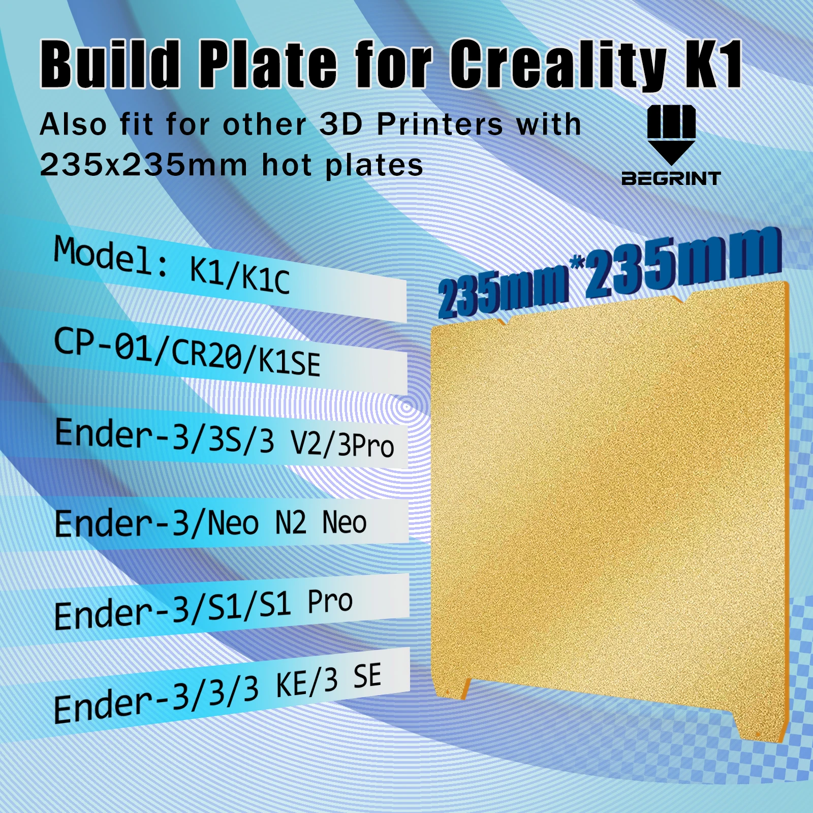 Placa de Construcción Texturiz - Creality Printer Ender 3 V3 reseña y precio