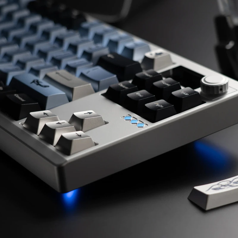 

Лидер продаж ZOOMTKL DYNA, комплект механической клавиатуры, стандартная глушительная хлопковая трехрежимная прокладка для экрана «сделай сам», набор геймеров