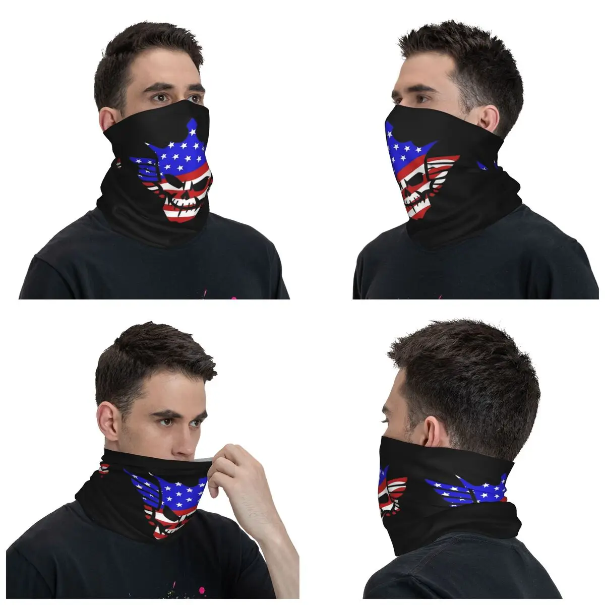 Ring Of Honor Cody Rhodes Bandana Neck Cover Printed American Nightmare Balaclavas Magic Scarf Multi-use Headband Unisex Adult