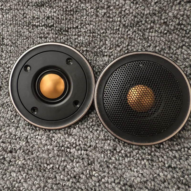 

Профессиональный Hi-Fi DIY 3-дюймовый твитер (динамик) с золотой диафрагмой, 82 мм, 4 Ом, отличное звучание