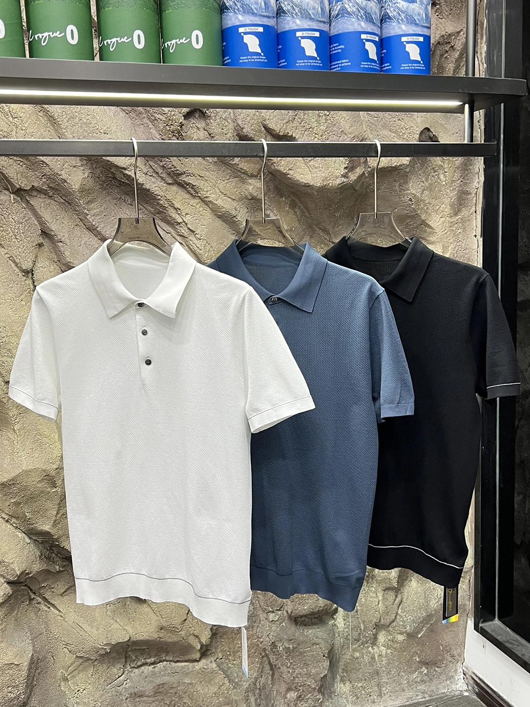 CoolMax القطن يشعر Tead الراقية الصيف irt ort Sve فليب طوق تنفس Refreing الشباب Faion ارتداء اليومي #2