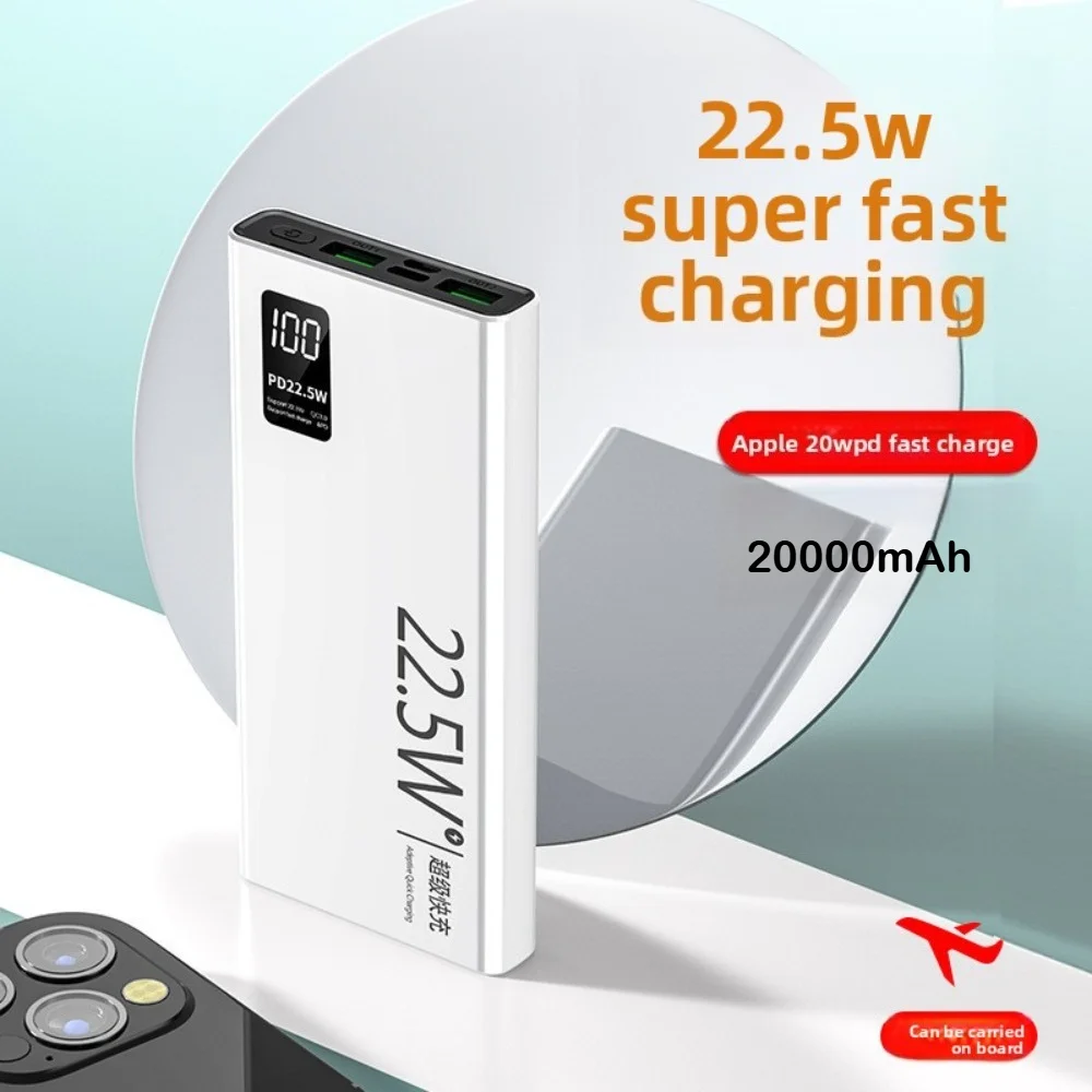 Portable Power Bank Available in 10000mAh & 20000mAh