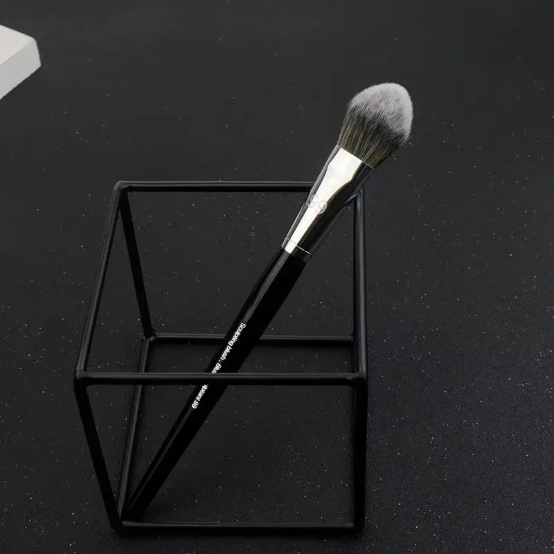 99 # Pincel profesional para maquillaje en crema y polvo, suave, para rostro y mejillas, bronceador, iluminador, herramientas de belleza cosmética