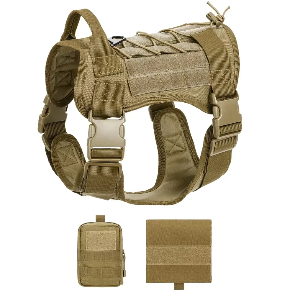 

Tactical Dog Harness Big Dog Vest German Shepherd Waistcoat Durable Pet Harness For Small Large Dogs Training Vest