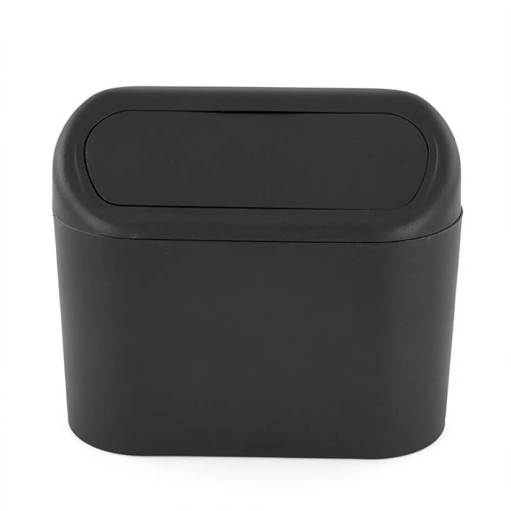 Mini Automotive Waste Basket Portable Cup Storage Organizer Waterproof Trash Can For Vehicle Interior Cleaning Accessories