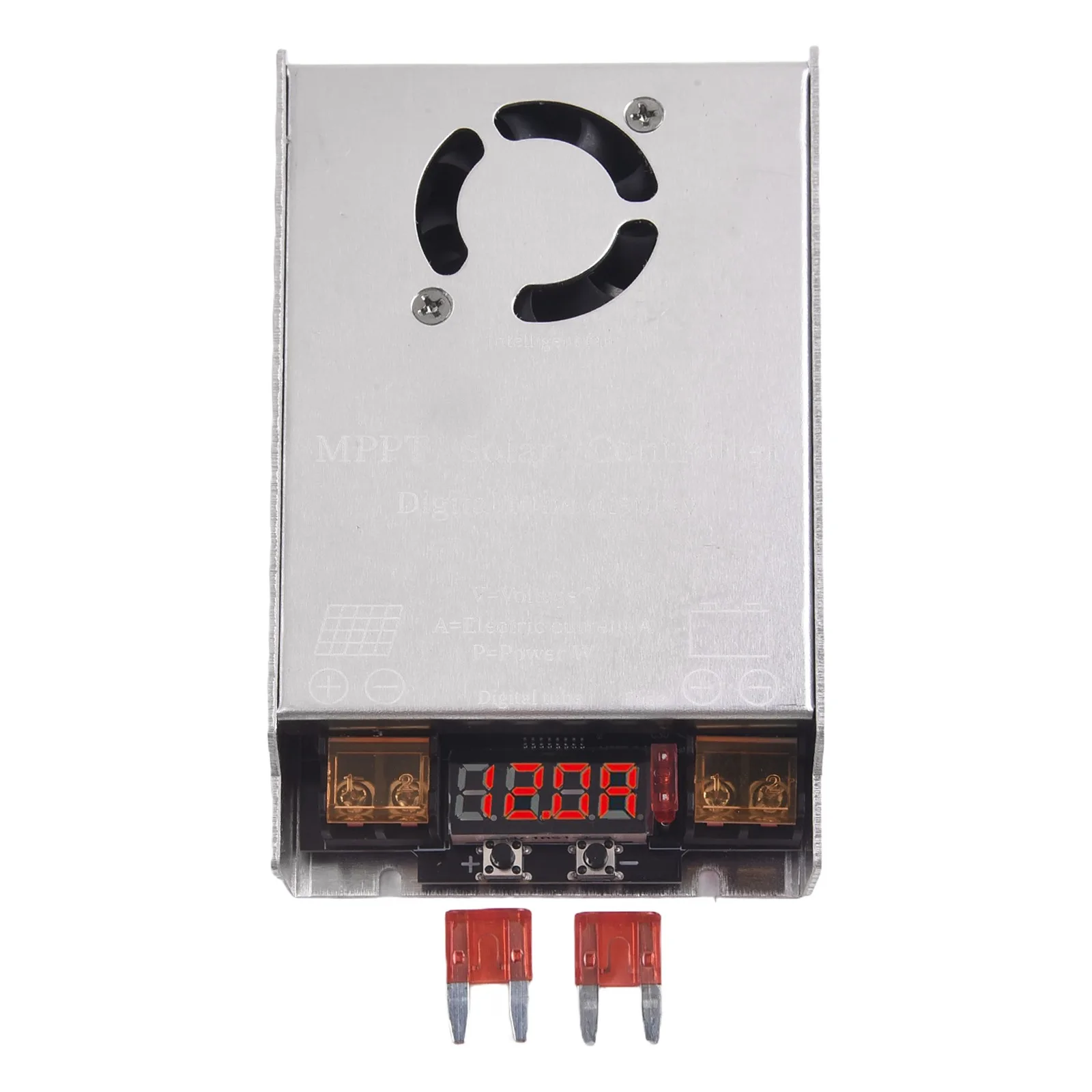1pc 450W MPPT Solar Boost Controller 12V-50V Input Boost Charging Tools With LED Display For Lead-acid/Lithium Batteries Charger