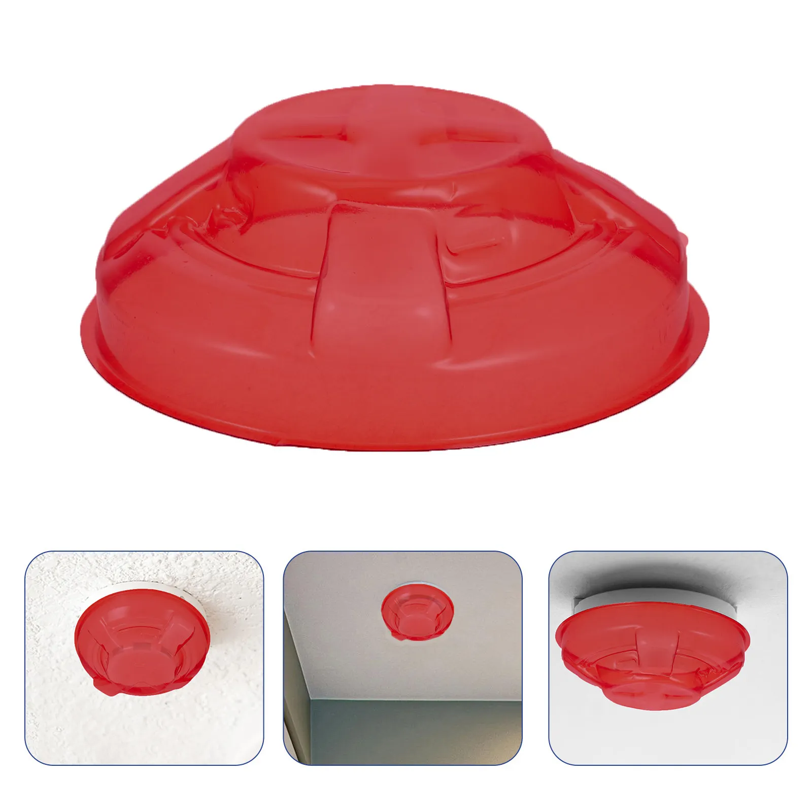 2Pcs Plastic Smoke Protective Cover Shield Paint Cover Home Kitchen Commercial Baking Use Smoke Concealer
