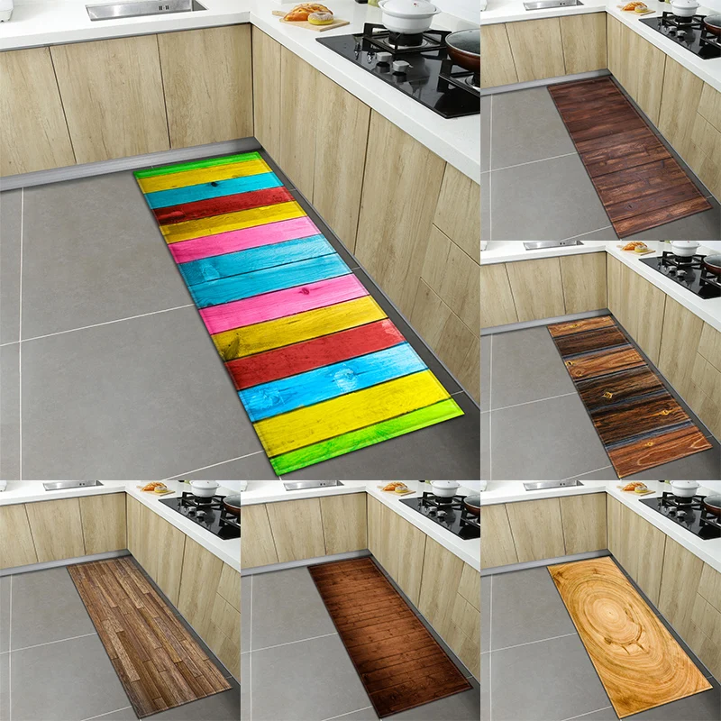 

Нескользящий коврик под дерево для гостиной, кухни, спальни, пола, балкона, ванной, коридора, входная дверь, украшение для дома