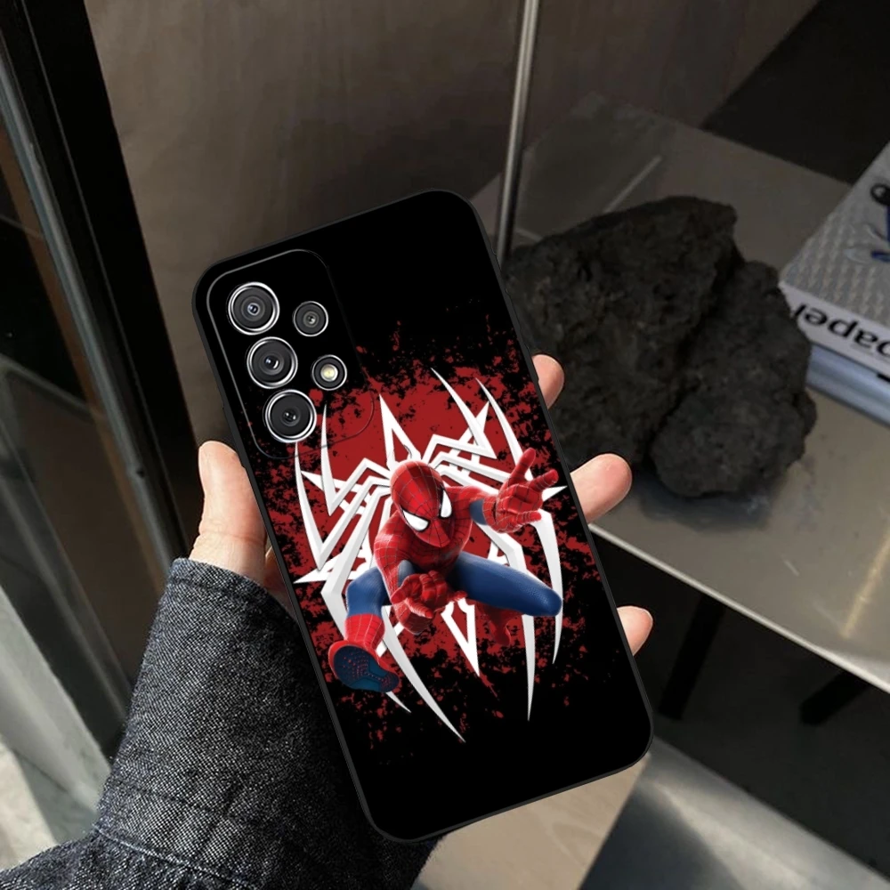 S-Spider-M-Man Phone Case for Samsung s20 s21 s22 s23 a24 a34 a54 m54 n20 ultra plus  protective case